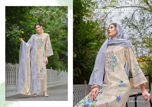 Belliza Naira Vol 48 Cotton Digital Printed Dress Material